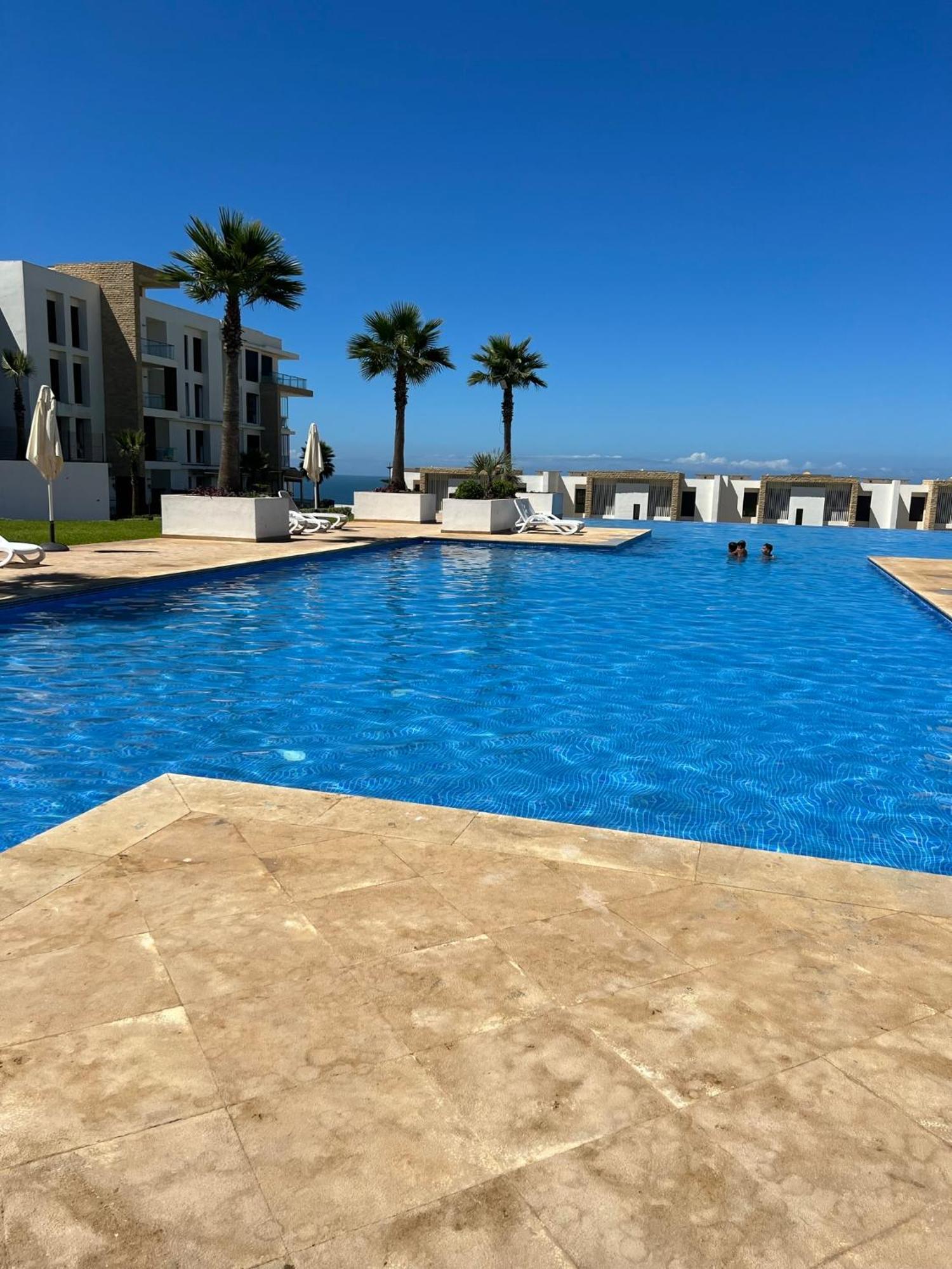 2 Bedroom Apartment With Sea View And Private Pool Sidi Bouqnadel Exterior foto